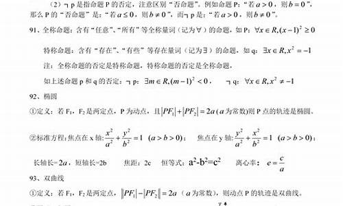 高考数学常考公式总结_高考数学常考公式