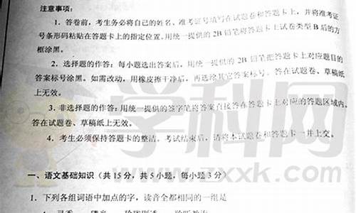 2013年湖北高考语文试卷及答案_2013高考语文湖北