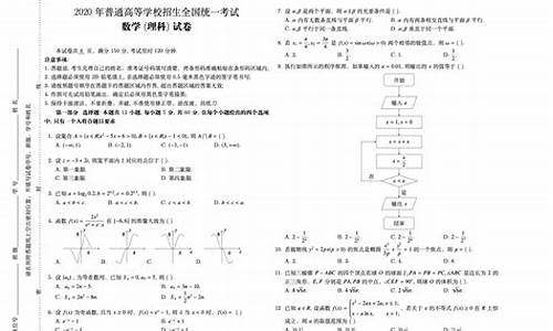 2017数学高考真题及解析_2017数学考卷高考