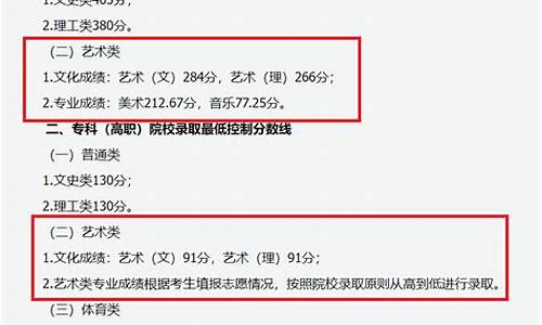 艺术类高考达线分数-艺术类高考分数线政策